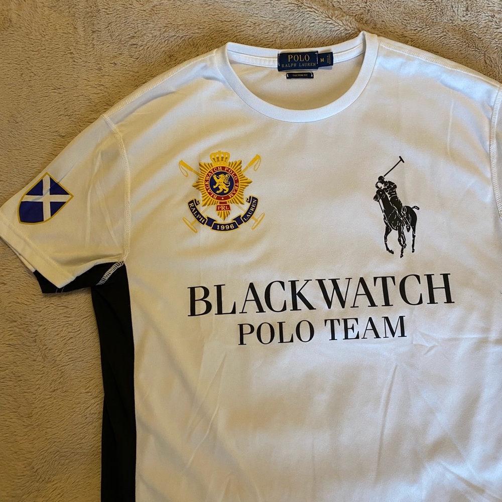 Ralph Lauren Polo white sports tee